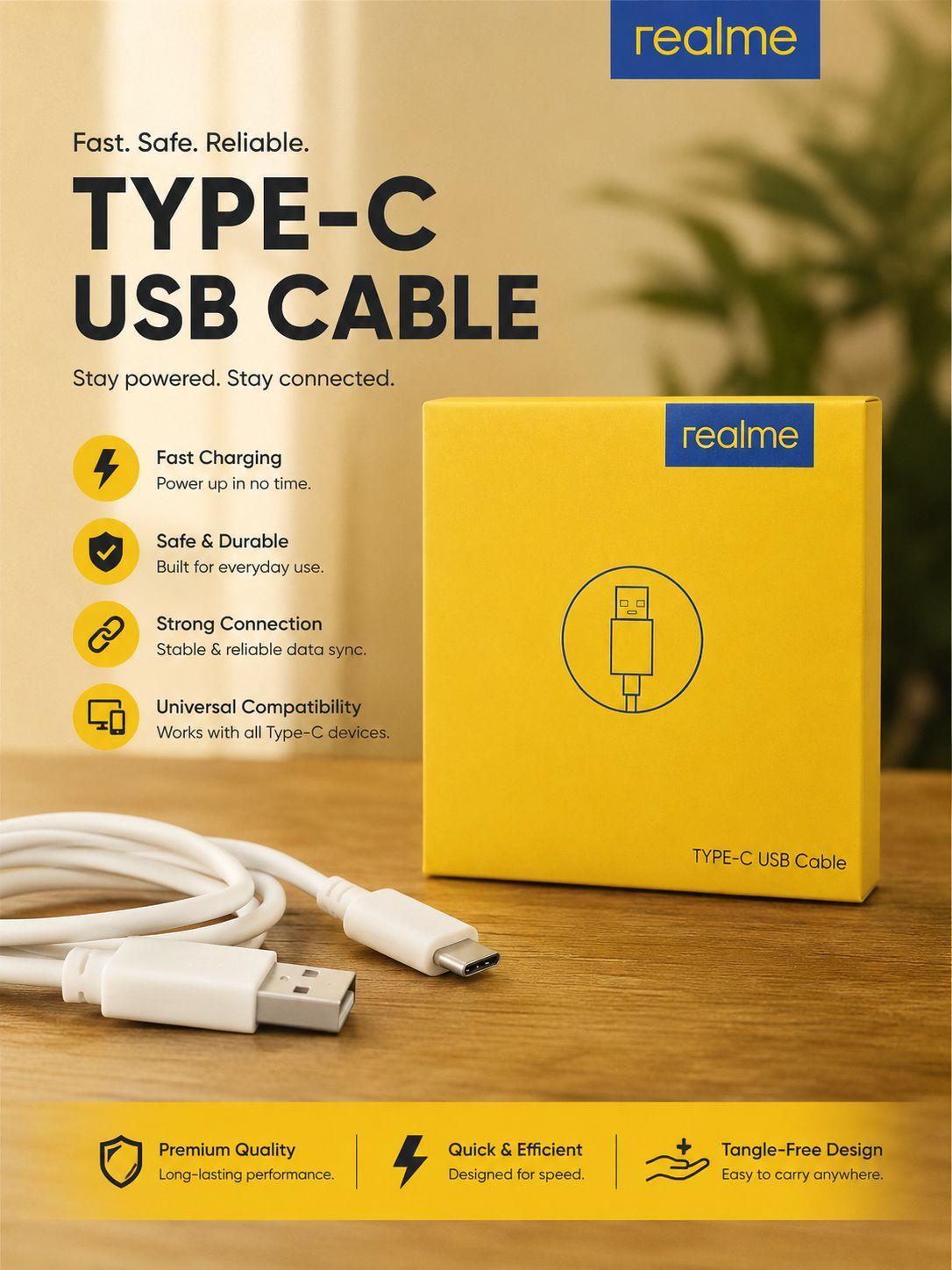 Realme Type-C USB Cable