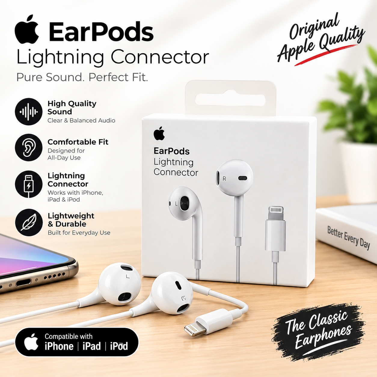 EarPods Lightning connector